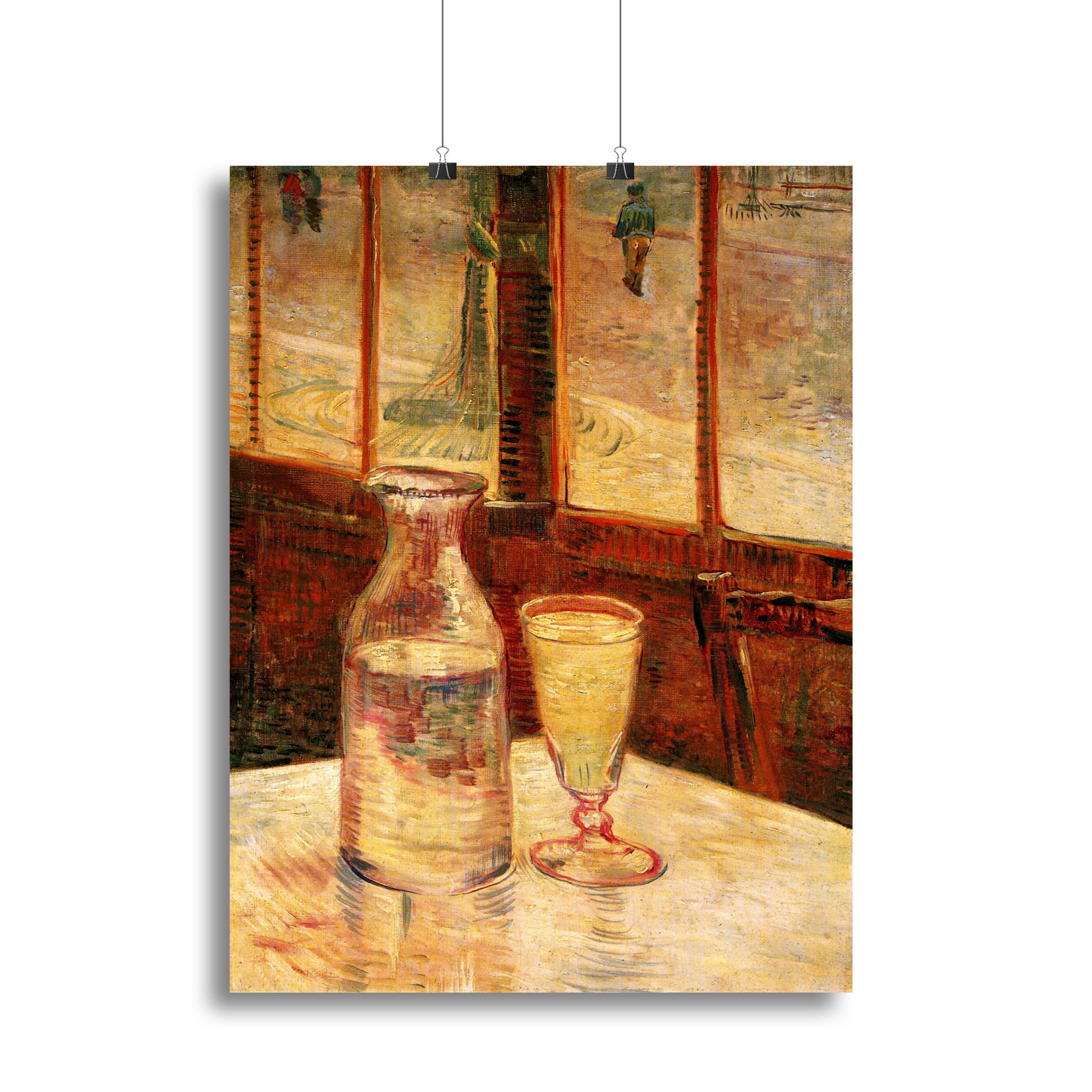 Still Life with Absinthe by Van Gogh Canvas Print or Poster - Canvas Art Rocks - 2