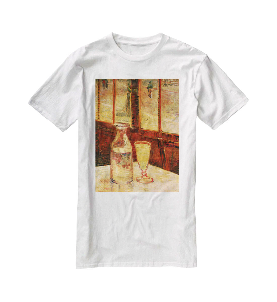 Still Life with Absinthe by Van Gogh T-Shirt - Canvas Art Rocks - 5