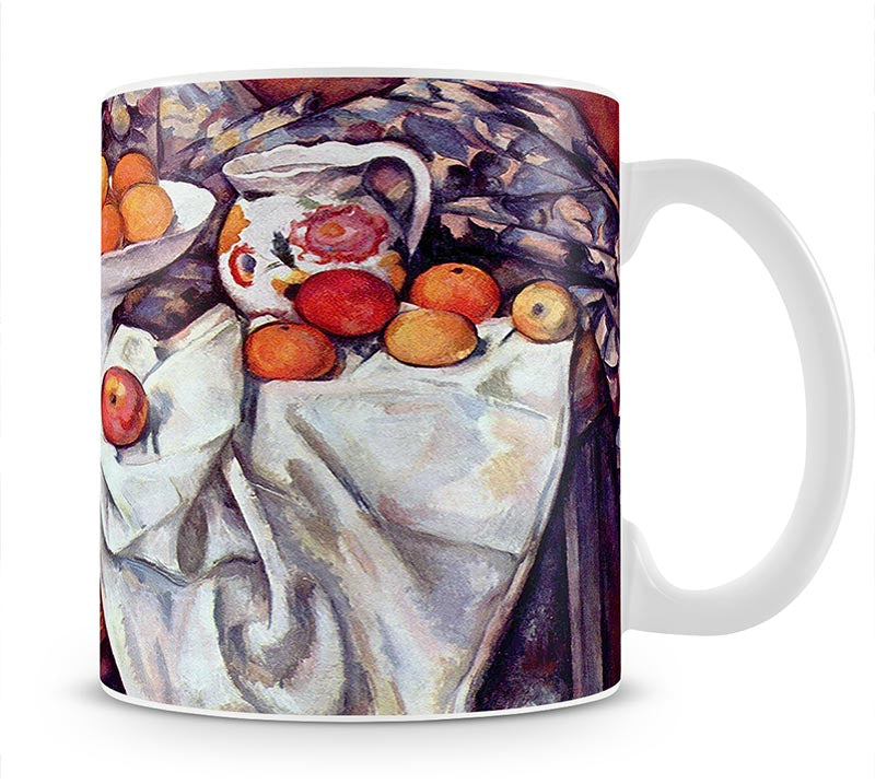 Still Life with Apples and Oranges by Cezanne Mug - Canvas Art Rocks - 1