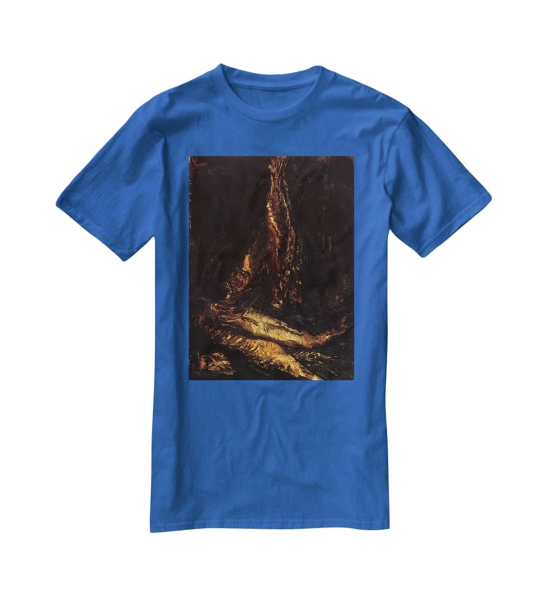 Still Life with Bloaters 2 by Van Gogh T-Shirt - Canvas Art Rocks - 2