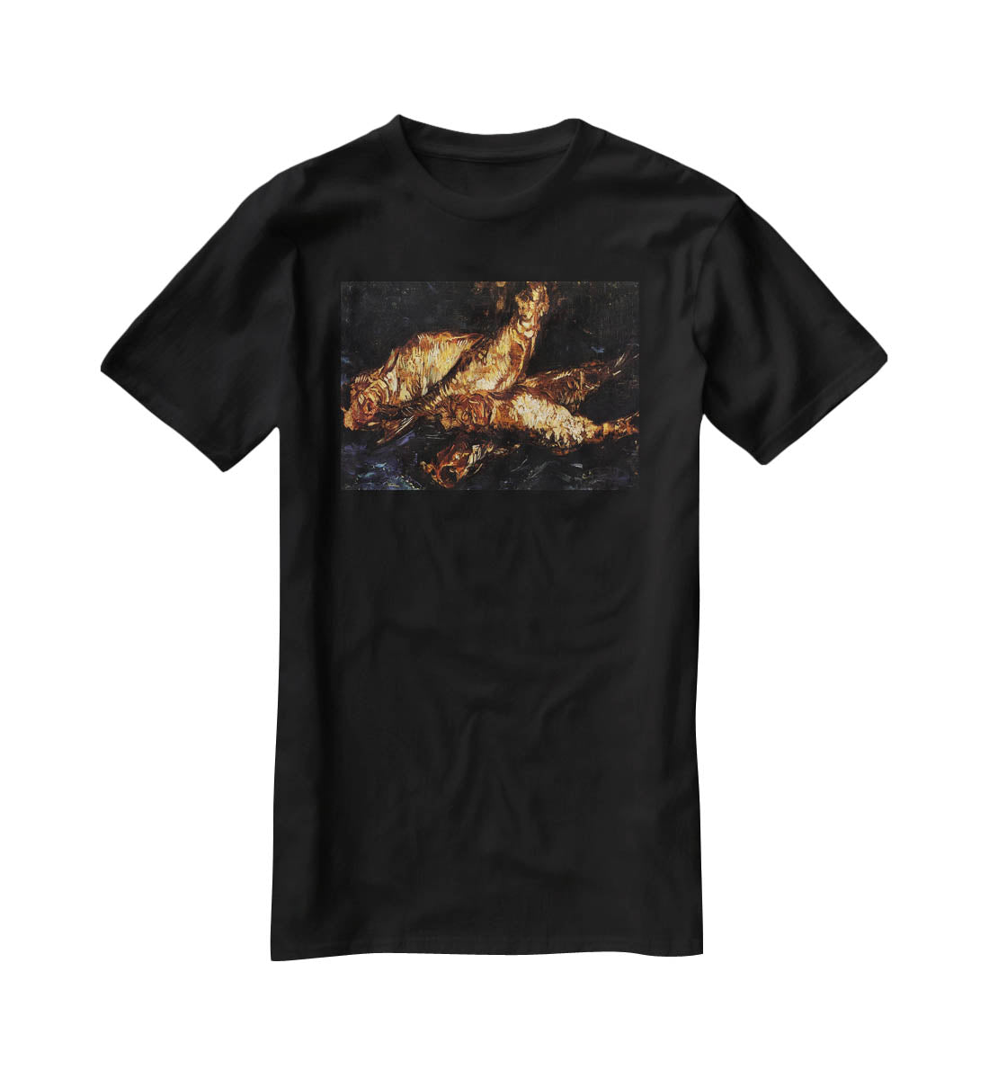 Still Life with Bloaters by Van Gogh T-Shirt - Canvas Art Rocks - 1