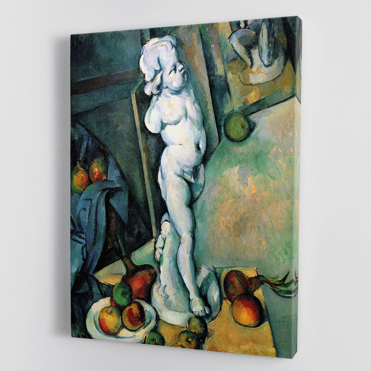 Still Life with Cherub by Cezanne Canvas Print or Poster - Canvas Art Rocks - 1