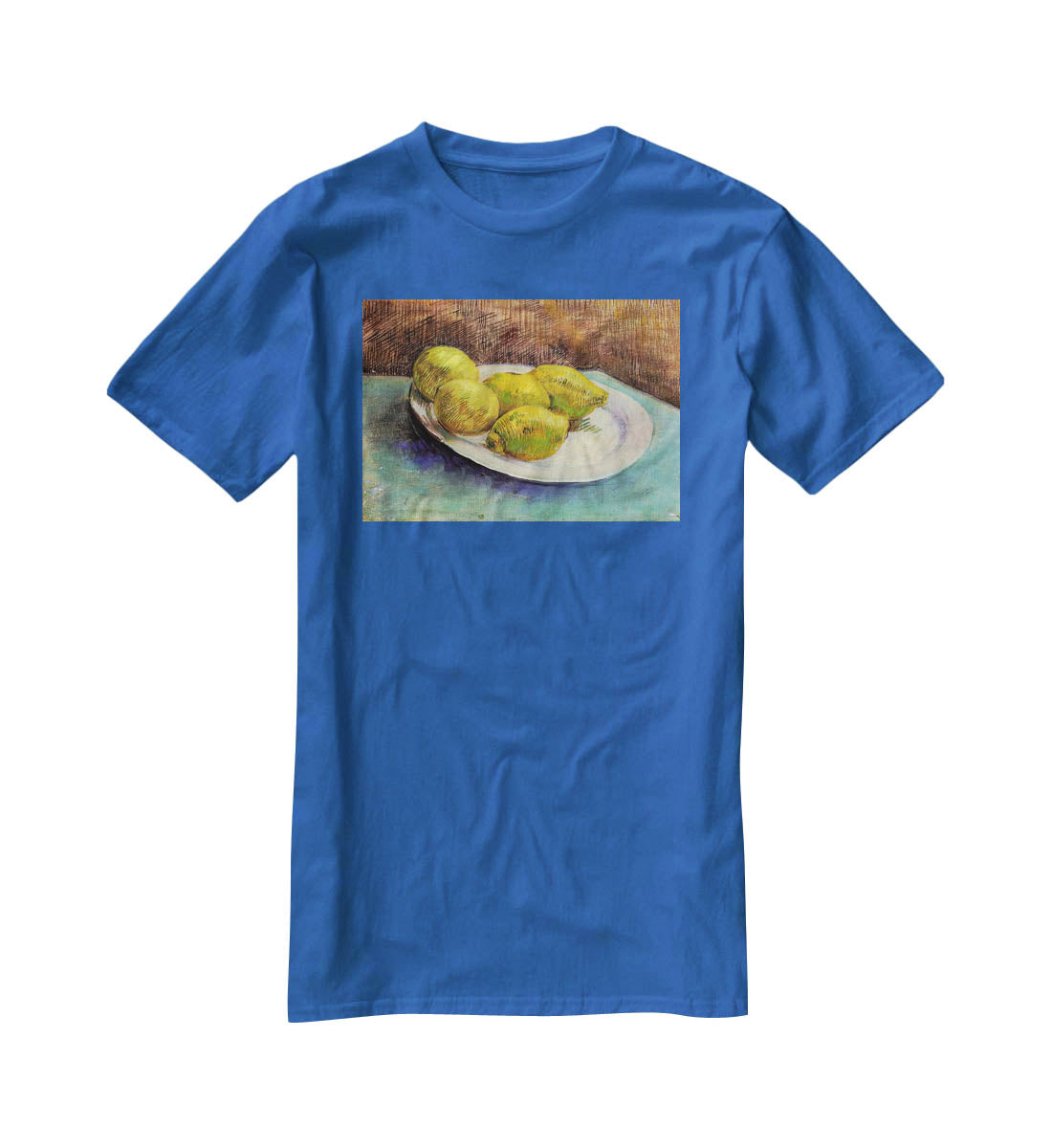 Still Life with Lemons on a Plate by Van Gogh T-Shirt - Canvas Art Rocks - 2