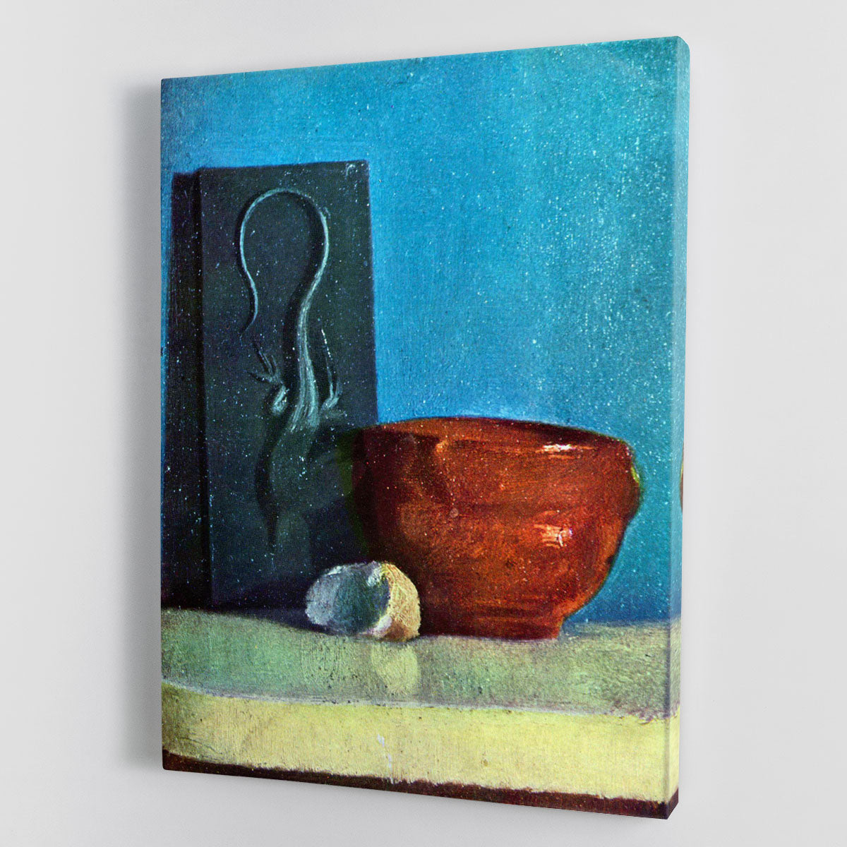 Still Life with lizard by Degas Canvas Print or Poster - Canvas Art Rocks - 1