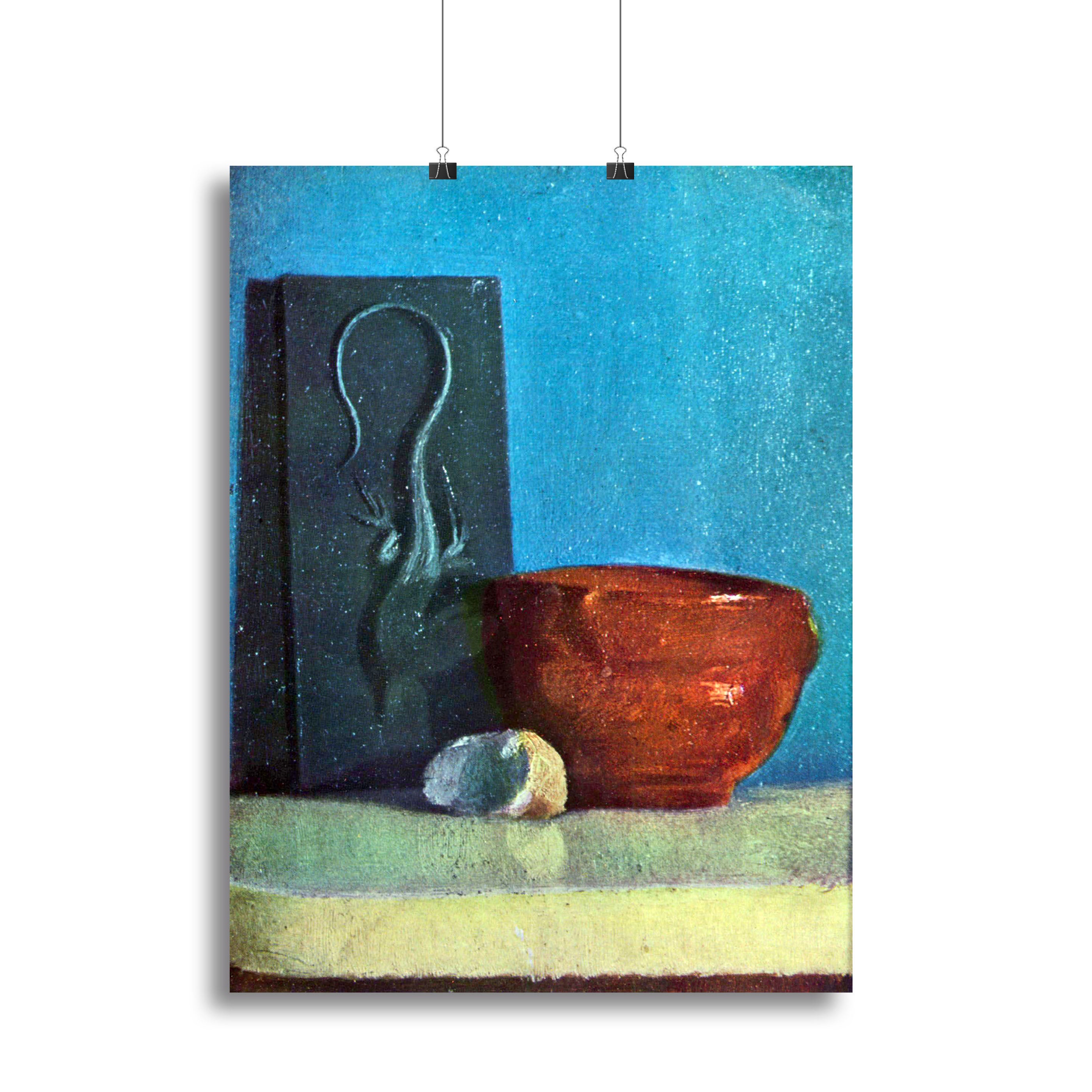 Still Life with lizard by Degas Canvas Print or Poster - Canvas Art Rocks - 2