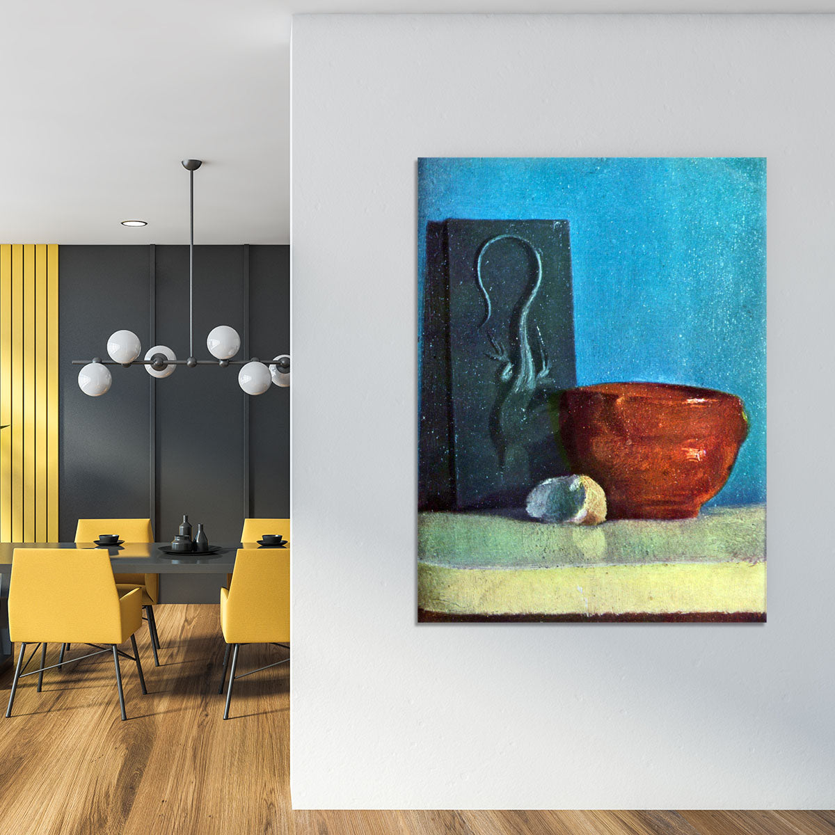 Still Life with lizard by Degas Canvas Print or Poster - Canvas Art Rocks - 4