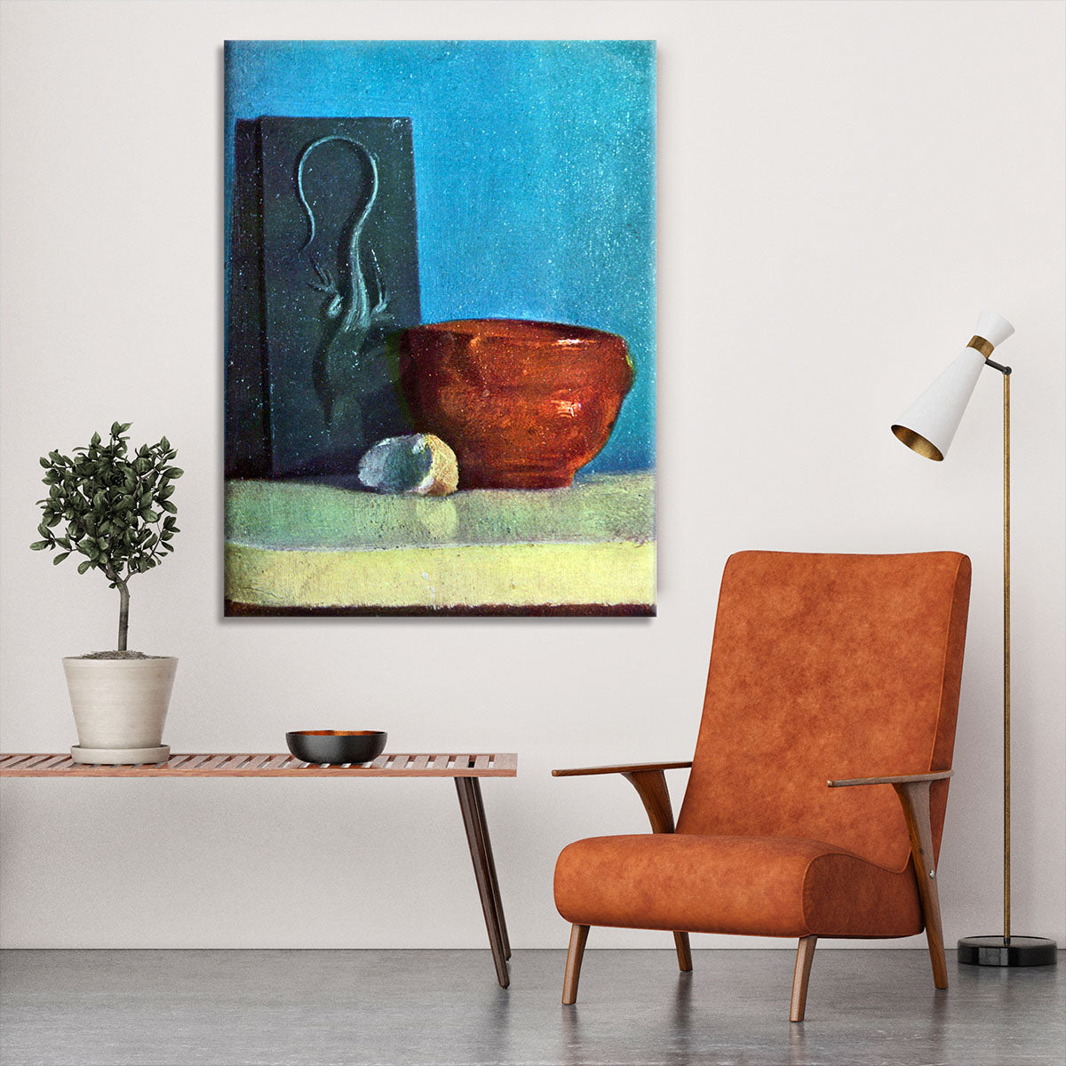 Still Life with lizard by Degas Canvas Print or Poster - Canvas Art Rocks - 6