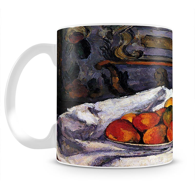 Still life bowl of apples by Cezanne Mug - Canvas Art Rocks - 1