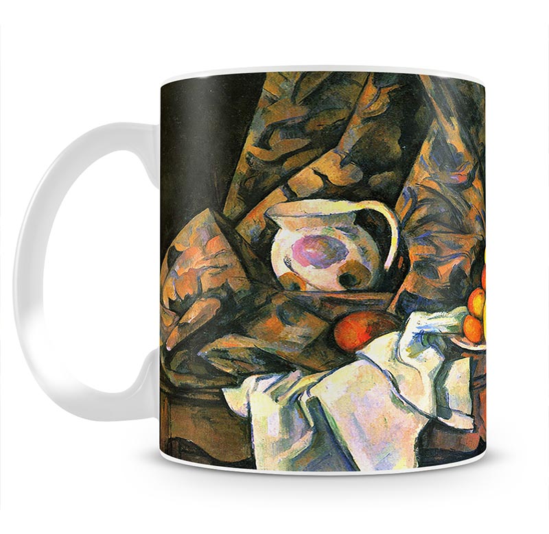 Still life with apples and peaches by Cezanne Mug - Canvas Art Rocks - 1