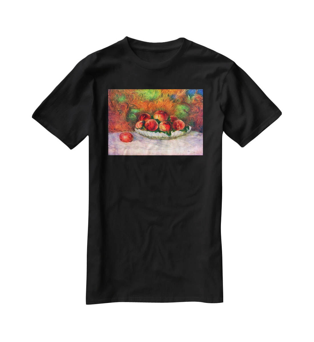 Still life with fruits by Renoir T-Shirt - Canvas Art Rocks - 1