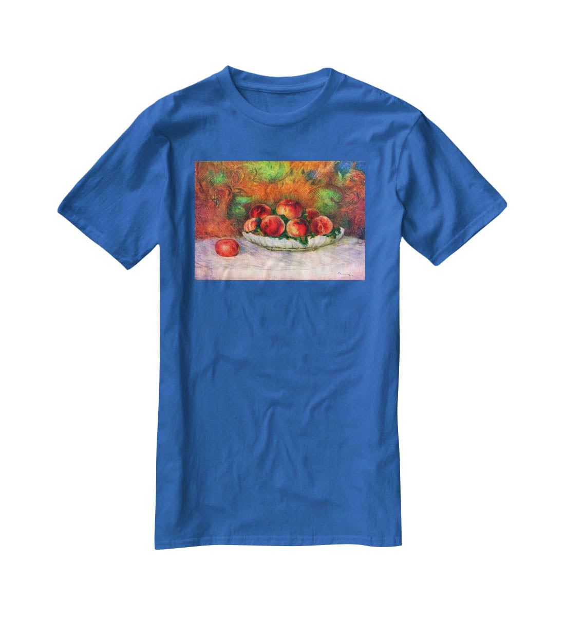 Still life with fruits by Renoir T-Shirt - Canvas Art Rocks - 2