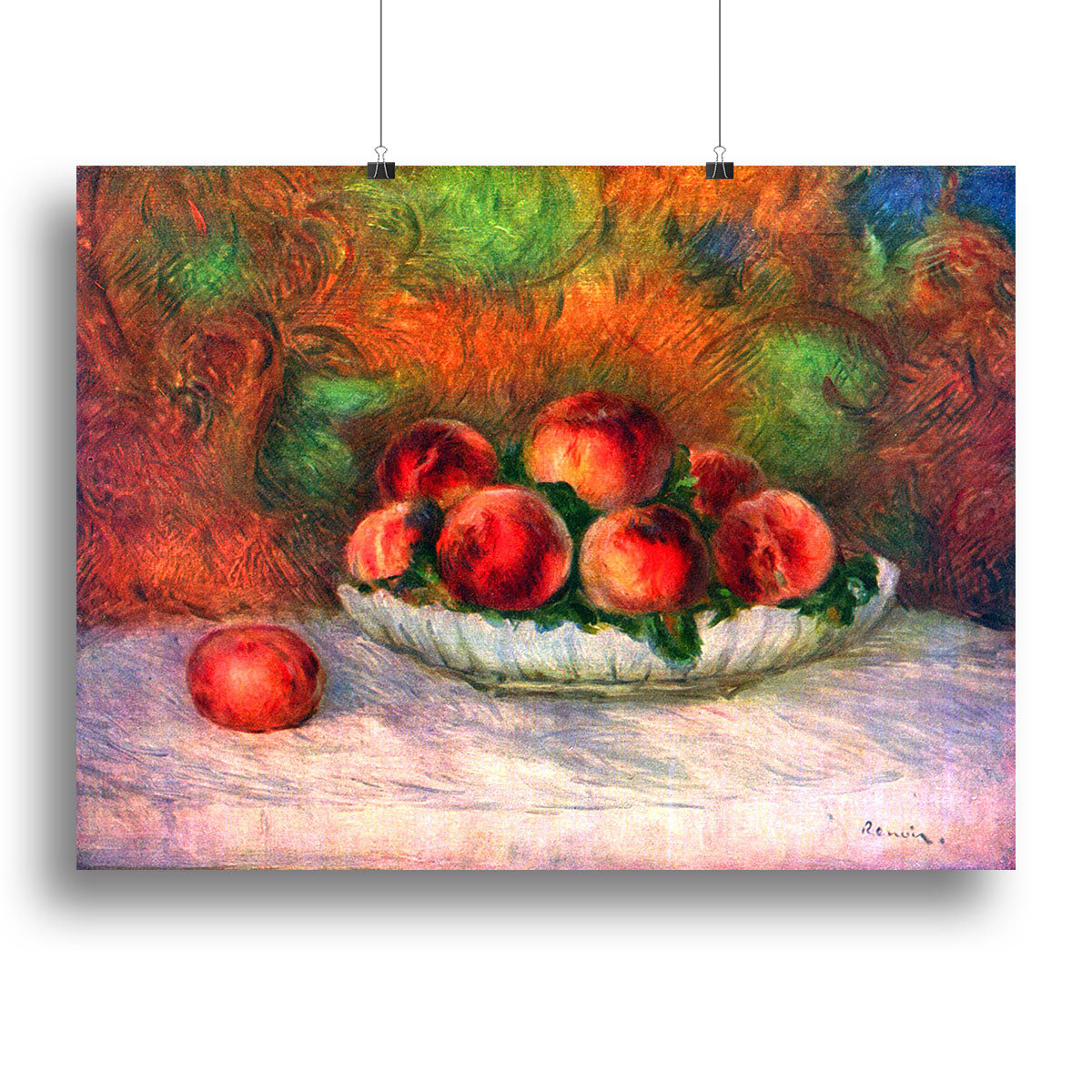 Still life with fruits by Renoir Canvas Print or Poster - Canvas Art Rocks - 2