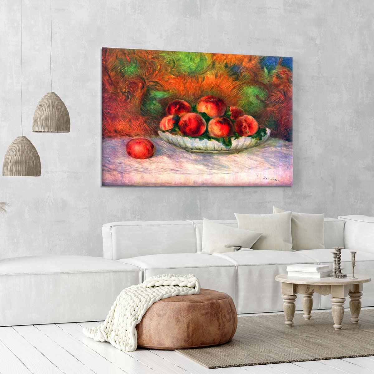 Still life with fruits by Renoir Canvas Print or Poster - Canvas Art Rocks - 6