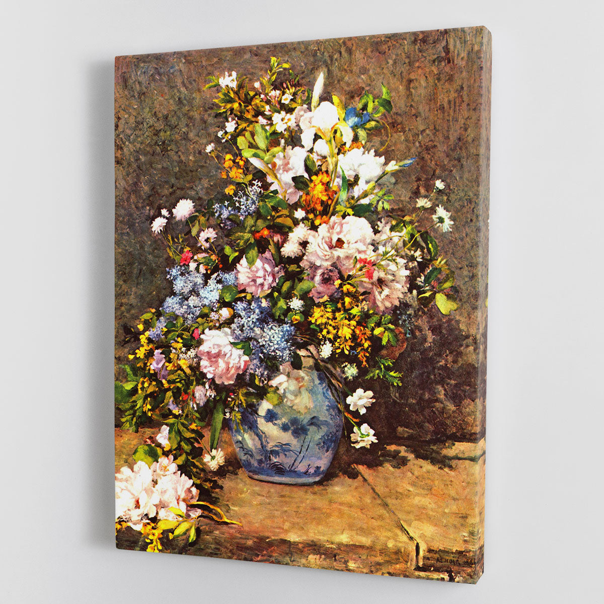 Still life with large vase by Renoir Canvas Print or Poster - Canvas Art Rocks - 1