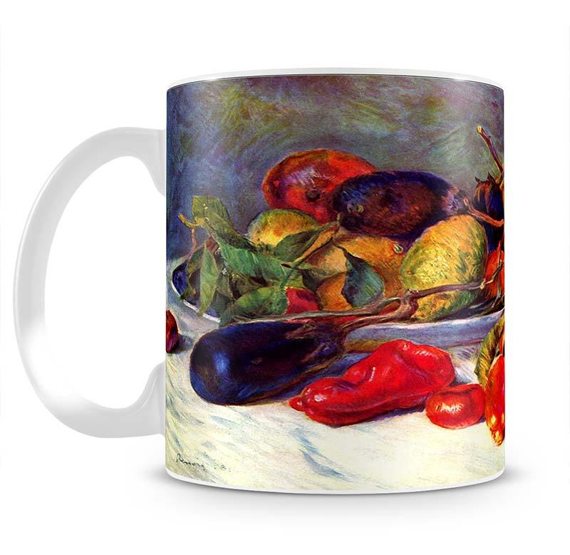 Still life with tropical fruits by Renoir Mug - Canvas Art Rocks - 2