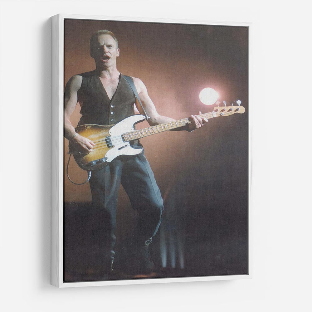 Sting in concert HD Metal Print