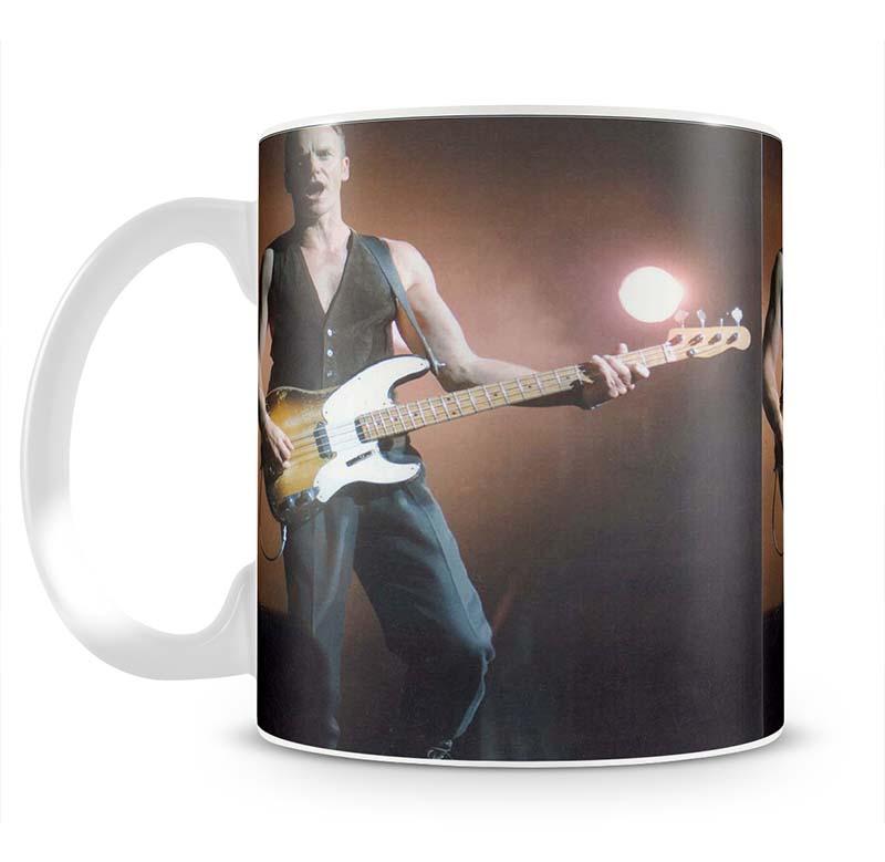 Sting in concert Mug - Canvas Art Rocks - 2