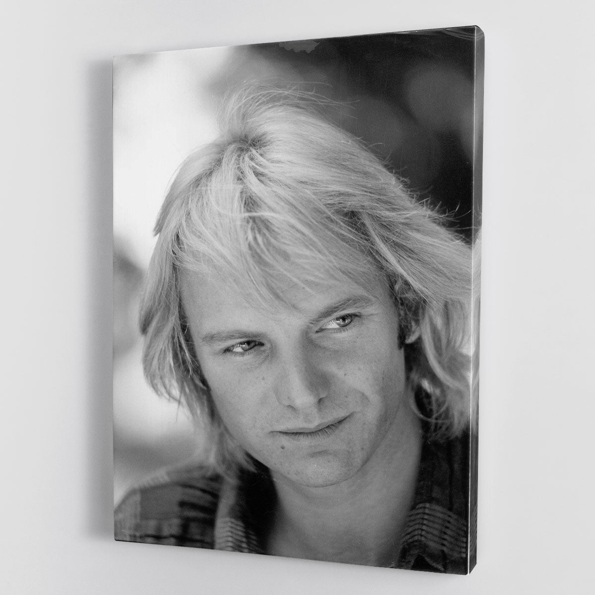 Sting in profile Canvas Print or Poster - Canvas Art Rocks - 1