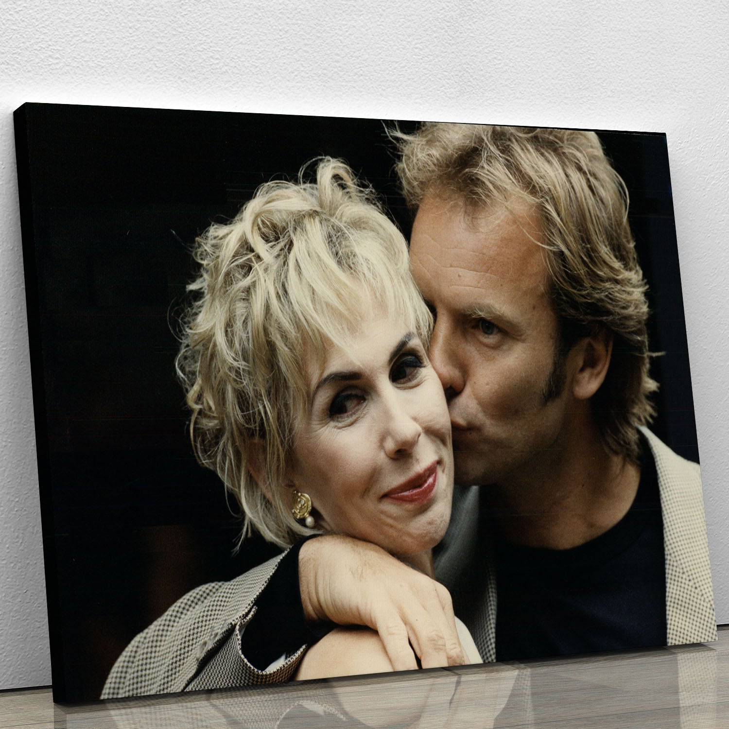 Sting with Trudie Canvas Print or Poster - Canvas Art Rocks - 1