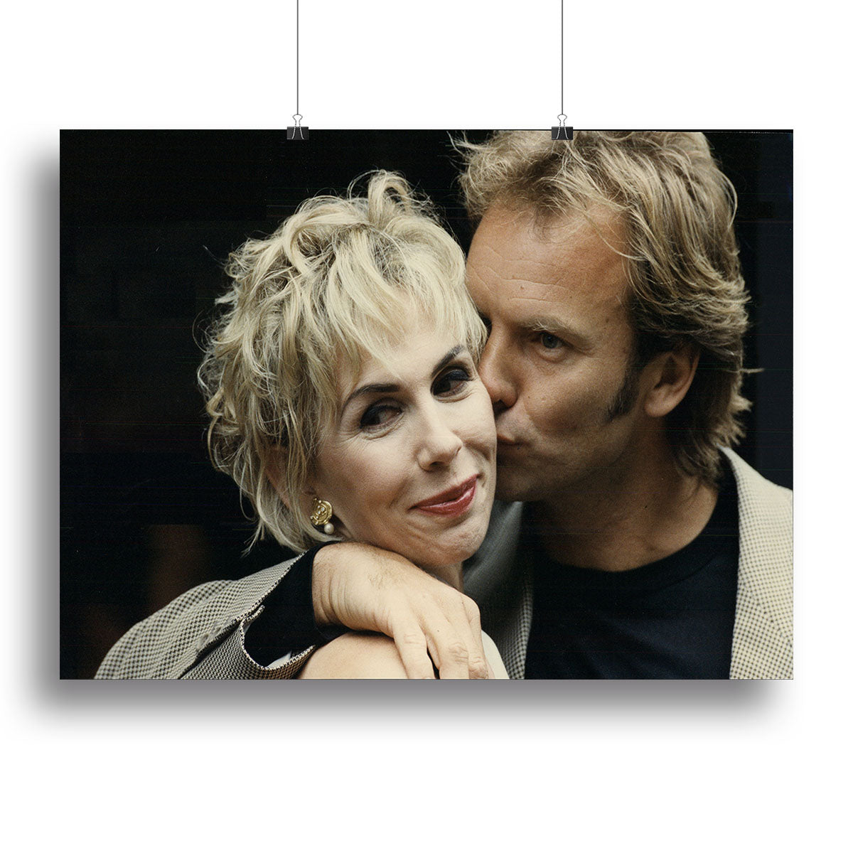 Sting with Trudie Canvas Print or Poster - Canvas Art Rocks - 2