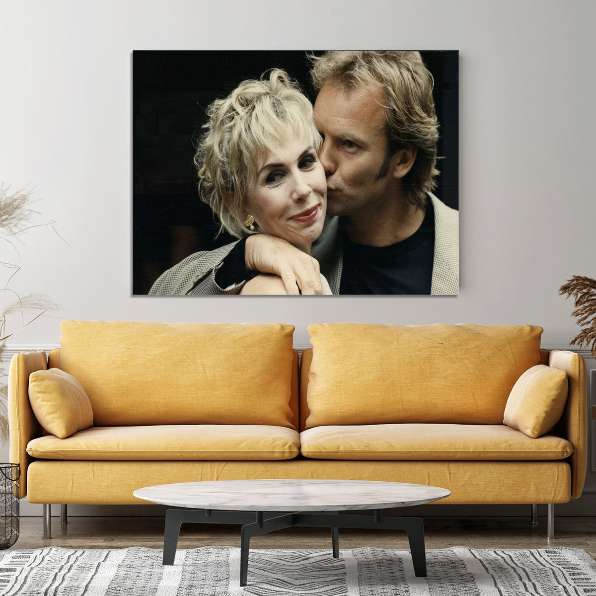Sting with Trudie Canvas Print or Poster - Canvas Art Rocks - 4