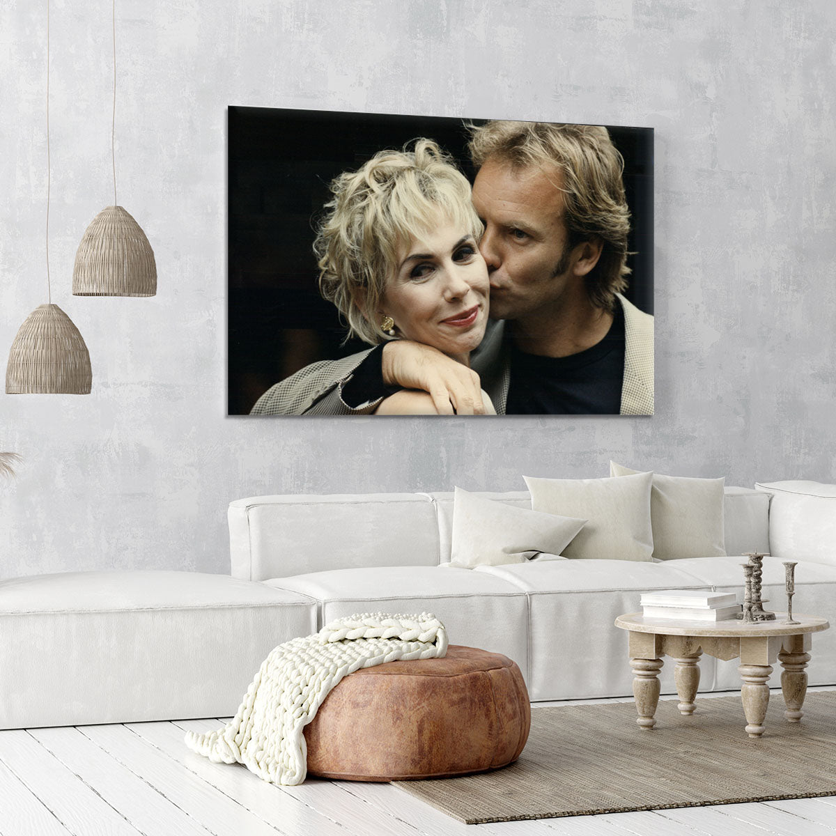 Sting with Trudie Canvas Print or Poster - Canvas Art Rocks - 6