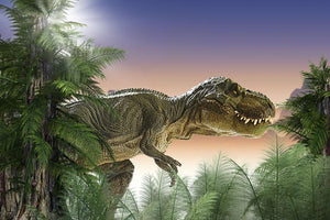 Stock Photo dinosaur Wall Mural Wallpaper - Canvas Art Rocks - 1