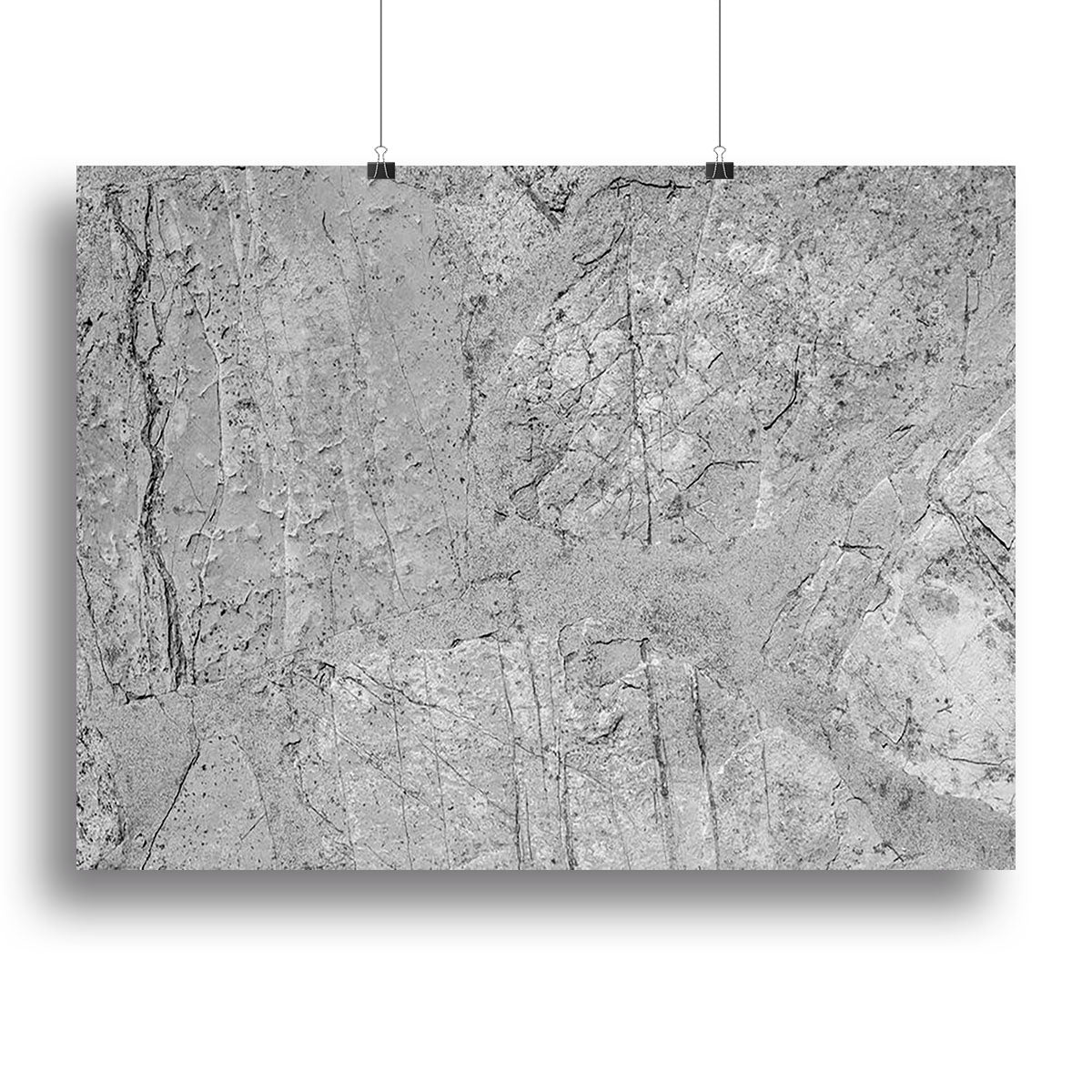 Stone concrete floor Canvas Print or Poster - Canvas Art Rocks - 2