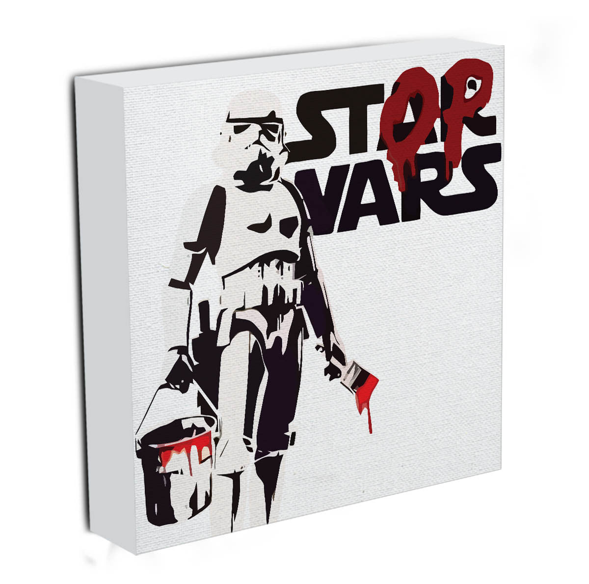 iCanvas Banksy Star Wars Pop Art Print