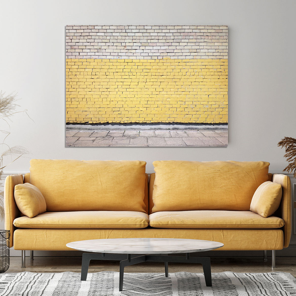 Street wall background Canvas Print or Poster - Canvas Art Rocks - 4