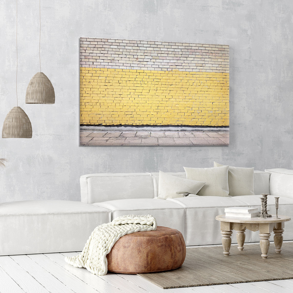 Street wall background Canvas Print or Poster - Canvas Art Rocks - 6