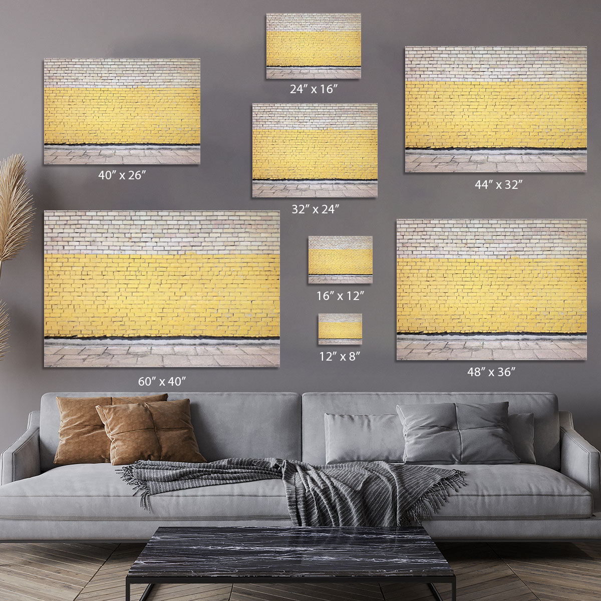 Street wall background Canvas Print or Poster - Canvas Art Rocks - 7