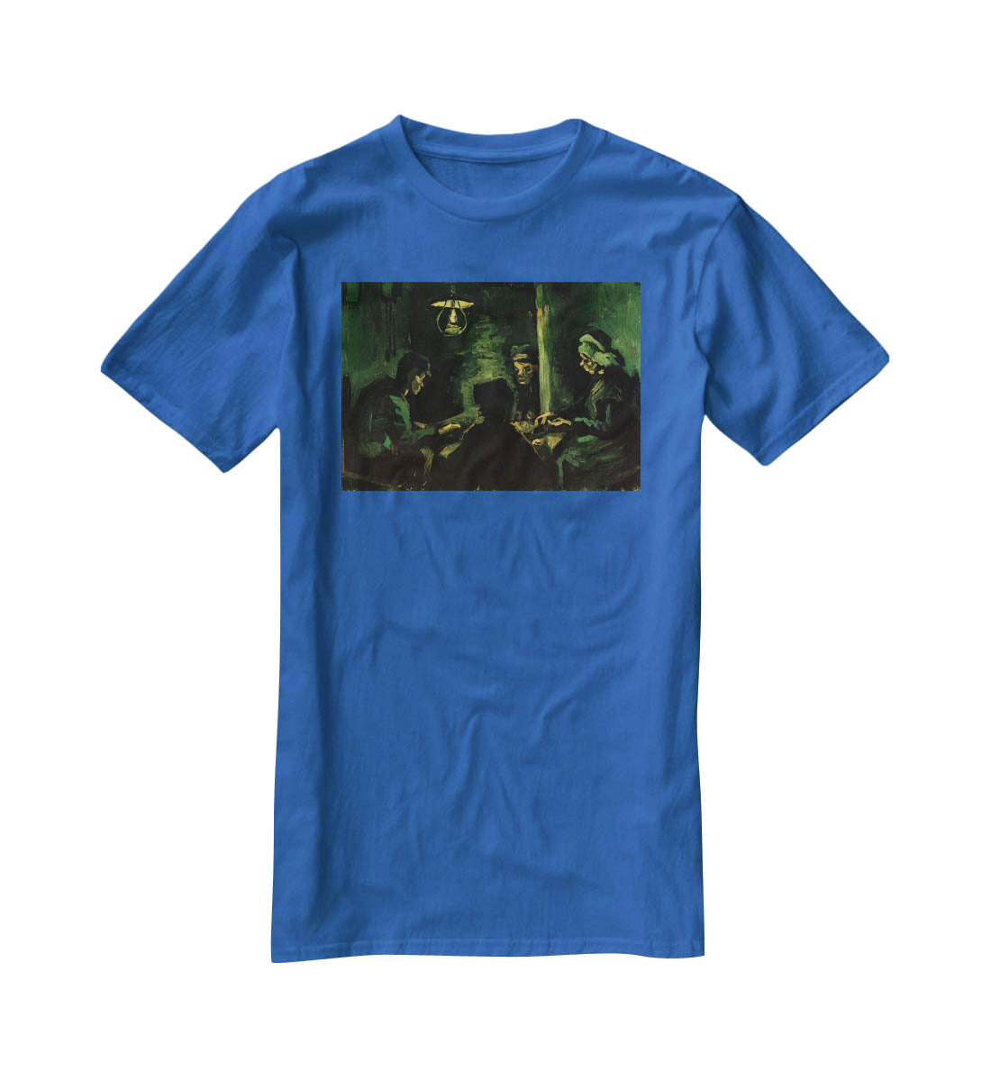 Study for The Potato Eaters by Van Gogh T-Shirt - Canvas Art Rocks - 2