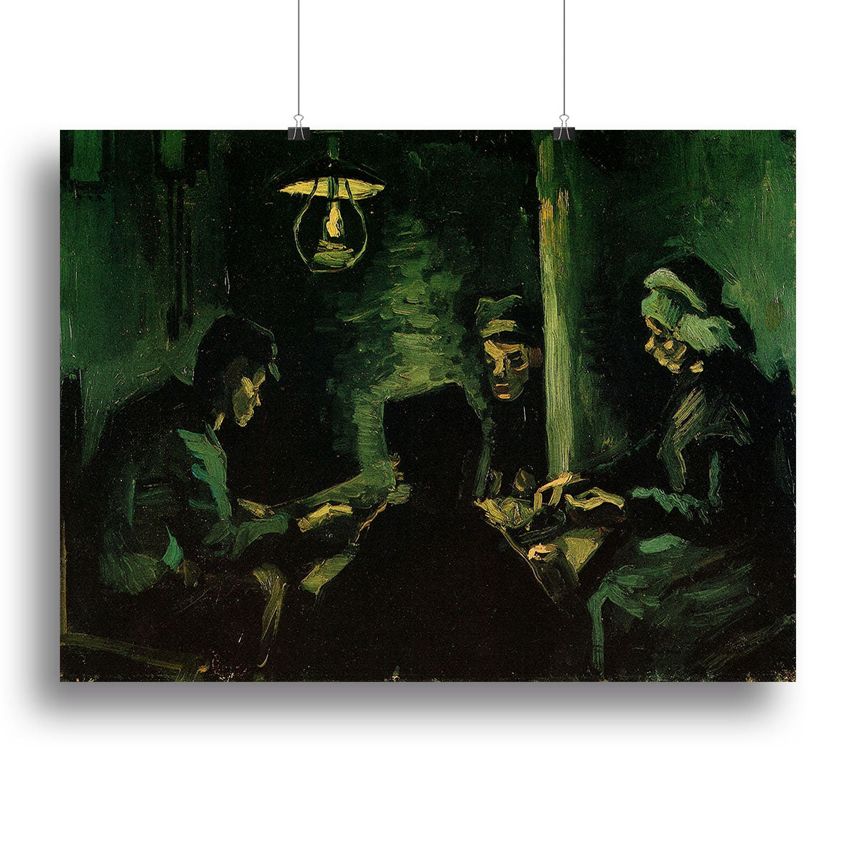 Study for The Potato Eaters by Van Gogh Canvas Print or Poster - Canvas Art Rocks - 2