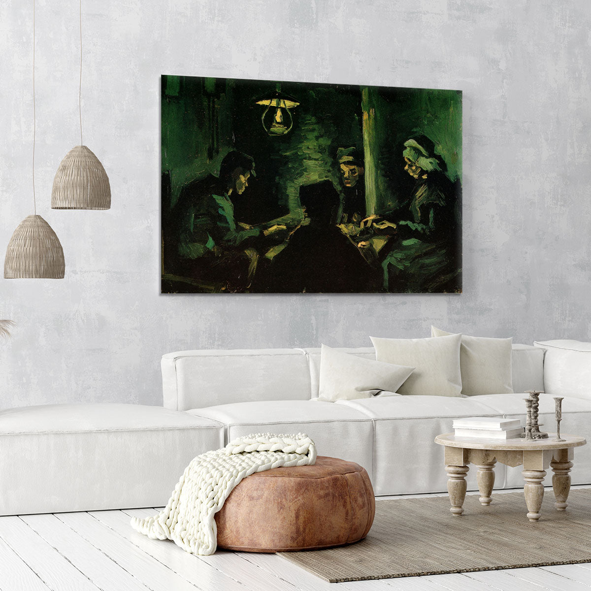 Study for The Potato Eaters by Van Gogh Canvas Print or Poster - Canvas Art Rocks - 6