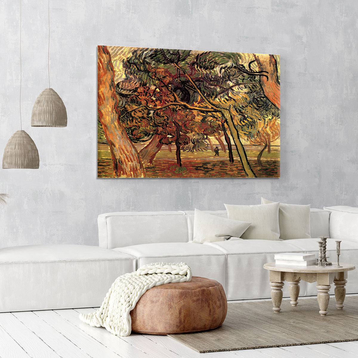 Study of Pine Trees by Van Gogh Canvas Print or Poster - Canvas Art Rocks - 6