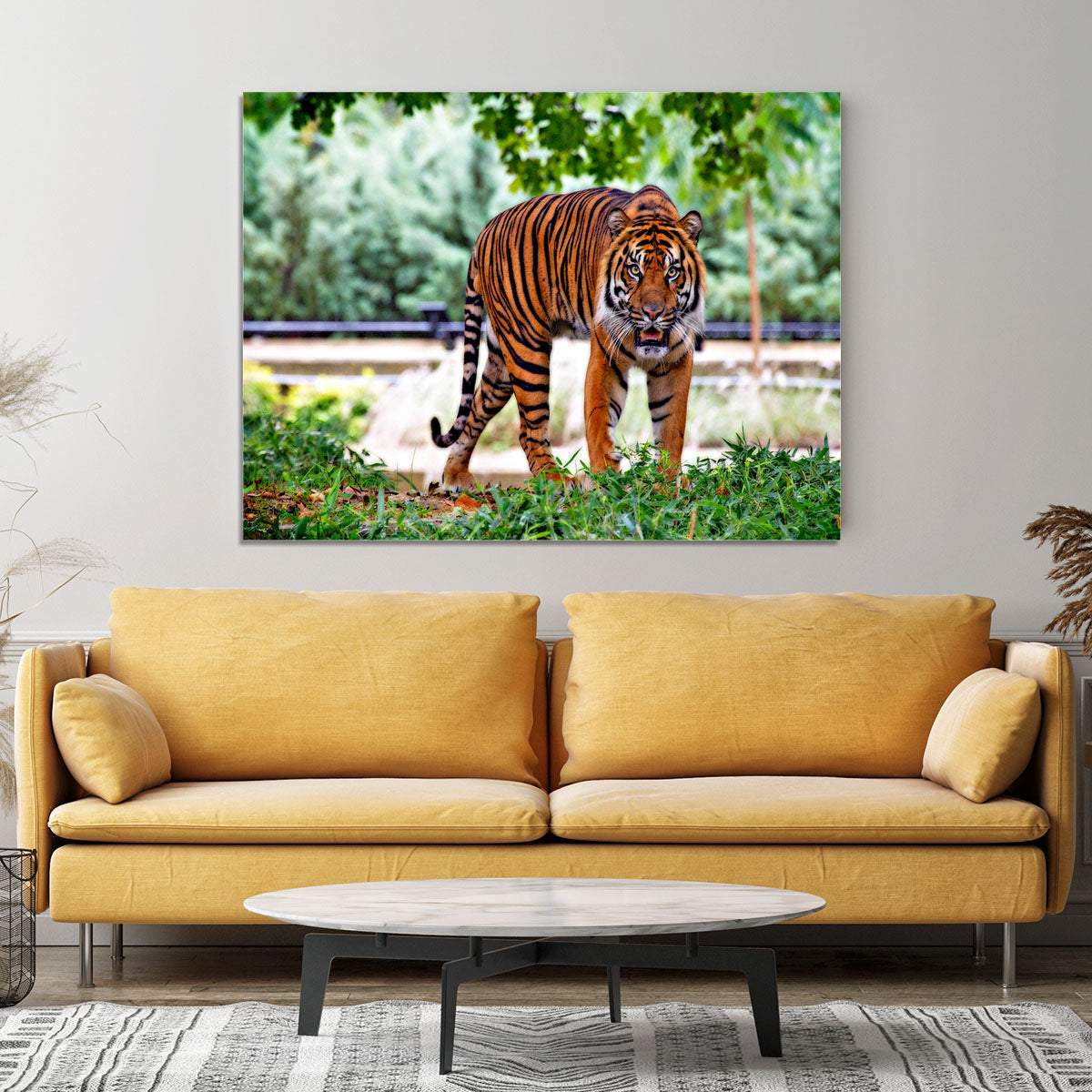Sumatran Tiger Canvas Print or Poster - Canvas Art Rocks - 4
