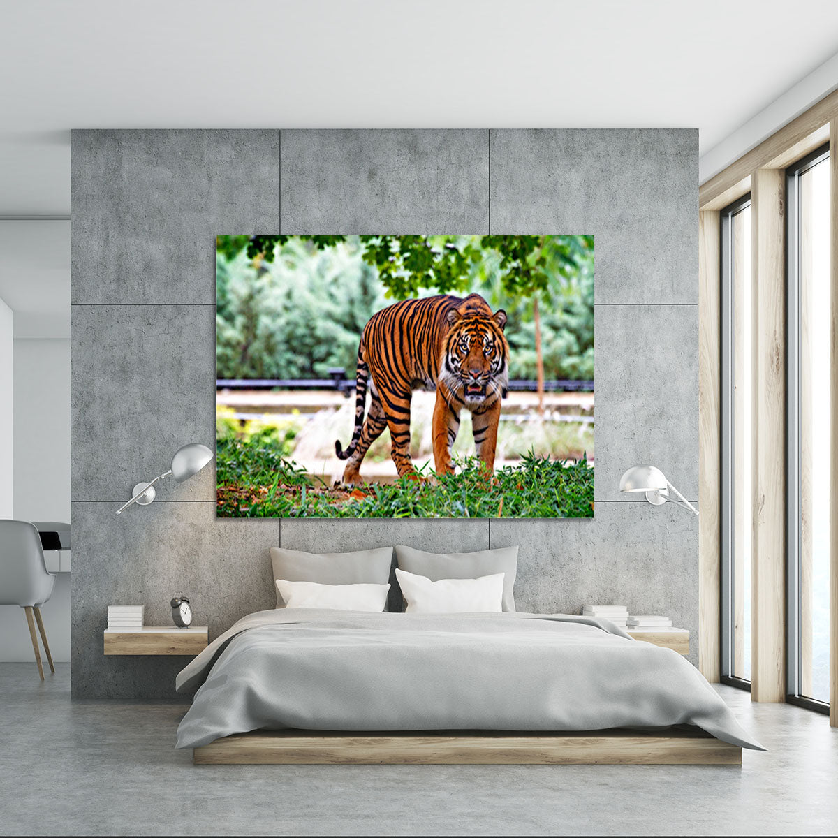 Sumatran Tiger Canvas Print or Poster - Canvas Art Rocks - 5