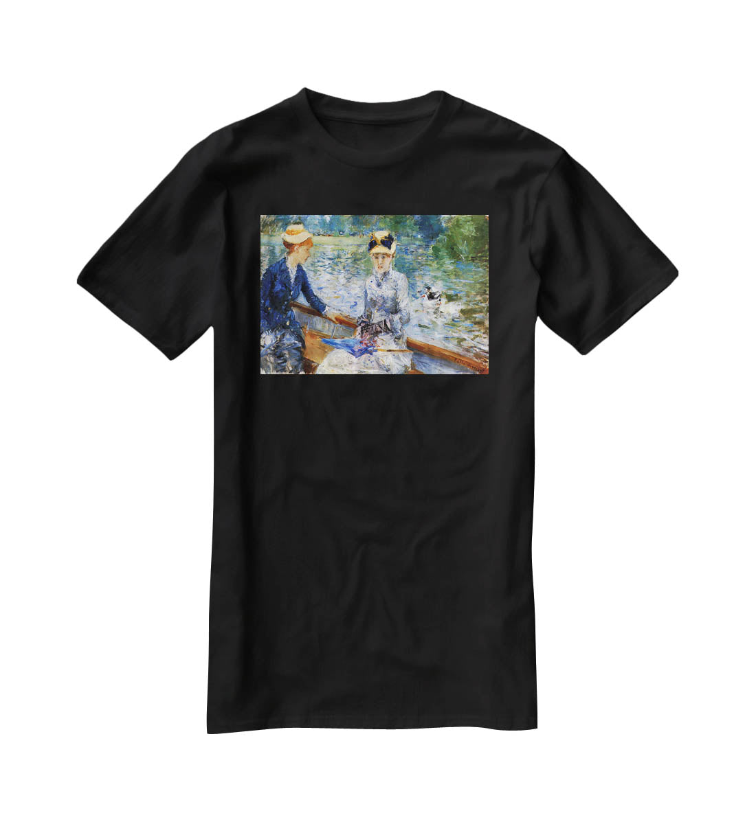 Summer day by Renoir T-Shirt - Canvas Art Rocks - 1
