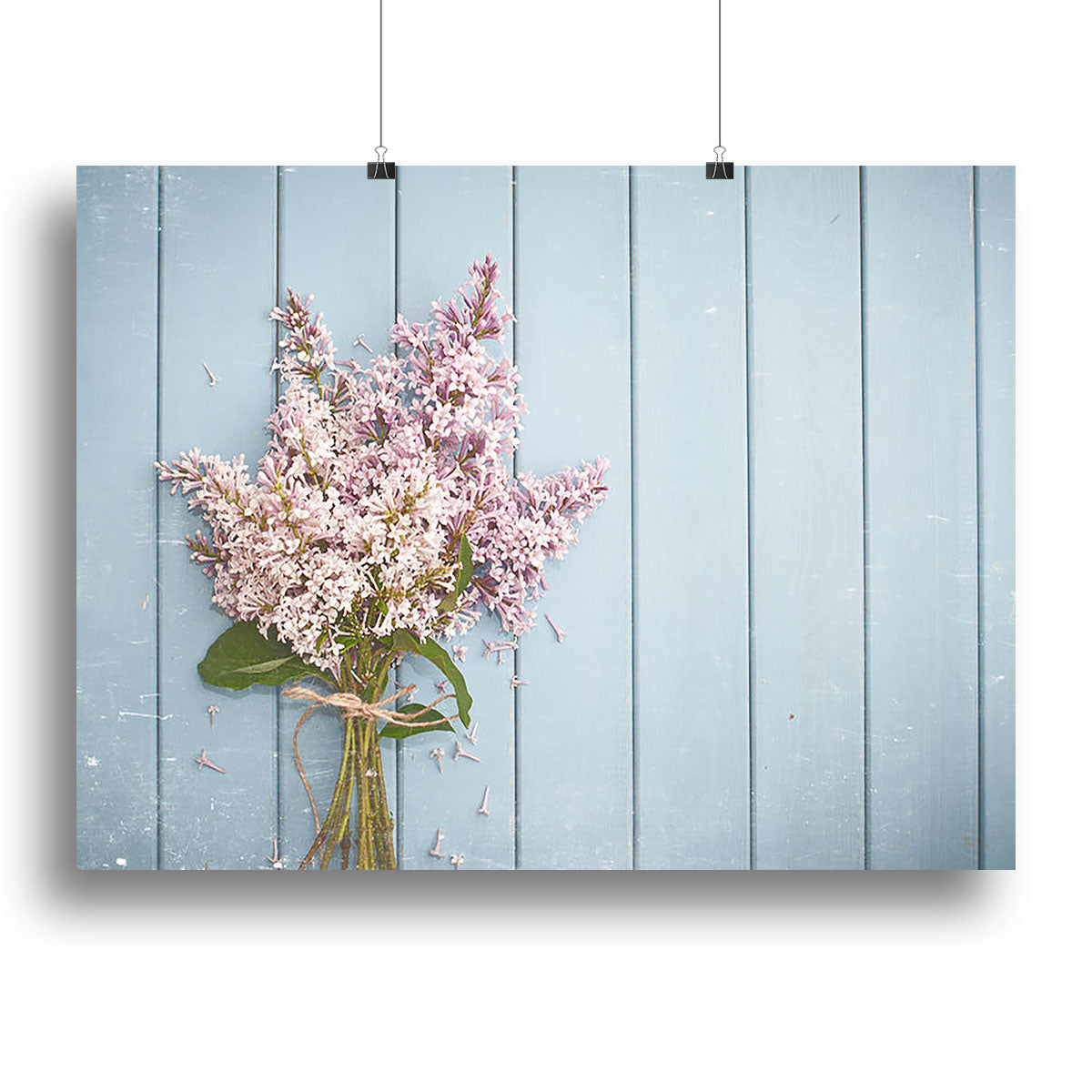 Summer gentle bouquet of lilac flowers Canvas Print or Poster - Canvas Art Rocks - 2