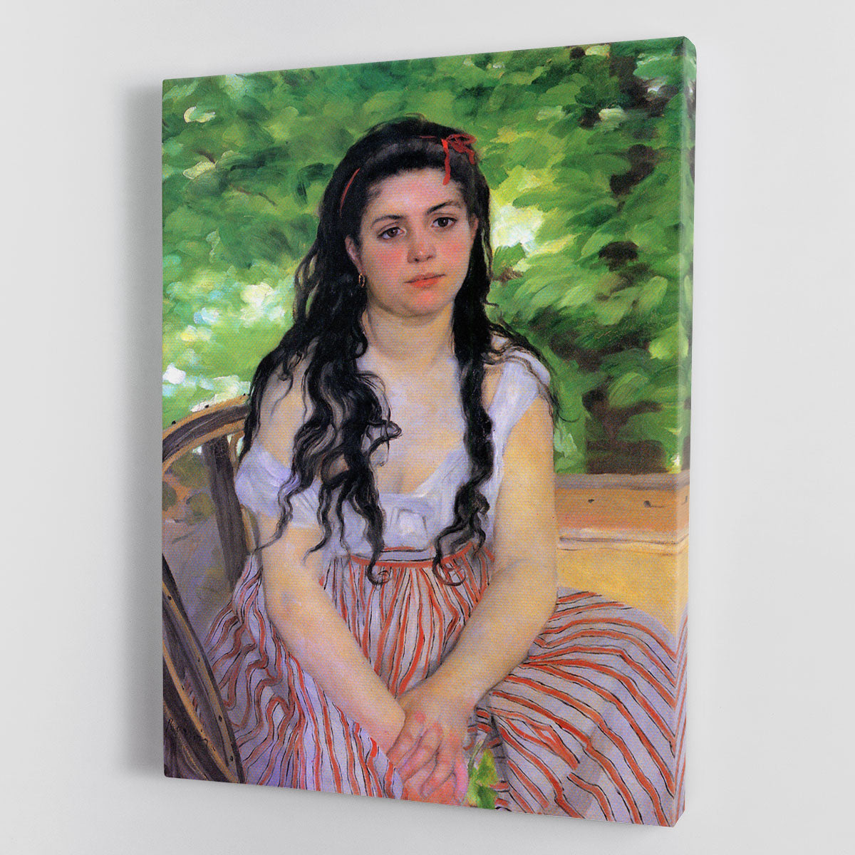 Summertime study by Renoir Canvas Print or Poster - Canvas Art Rocks - 1