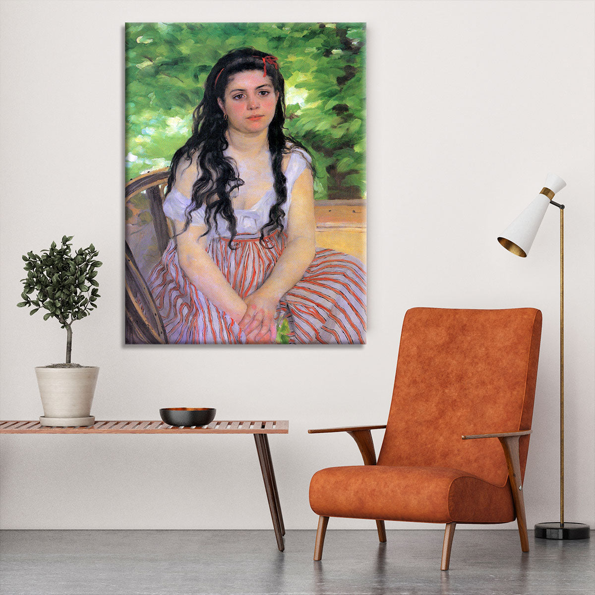 Summertime study by Renoir Canvas Print or Poster - Canvas Art Rocks - 6