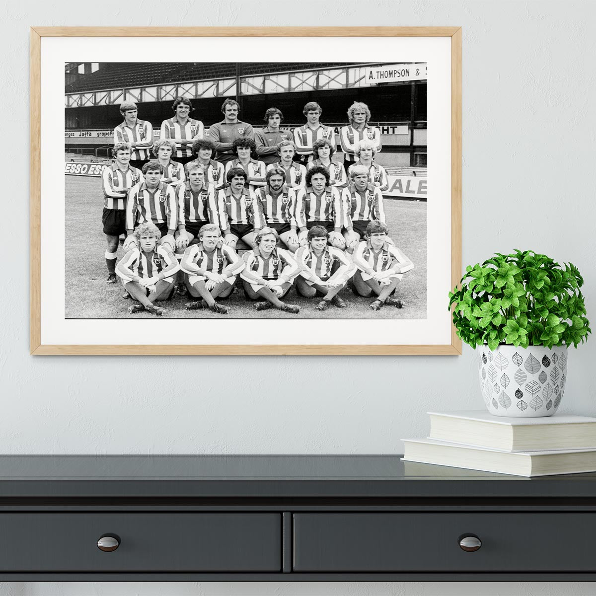 Sunderland Football Club Team Photo 1978 Framed Print - Canvas Art Rocks - 3
