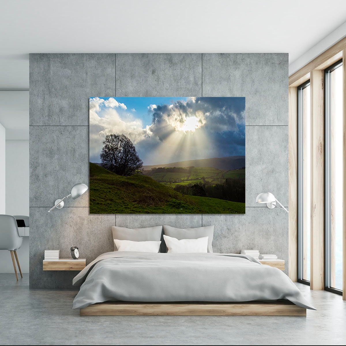 Sunlight on the Lake District Canvas Print or Poster - Canvas Art Rocks - 5