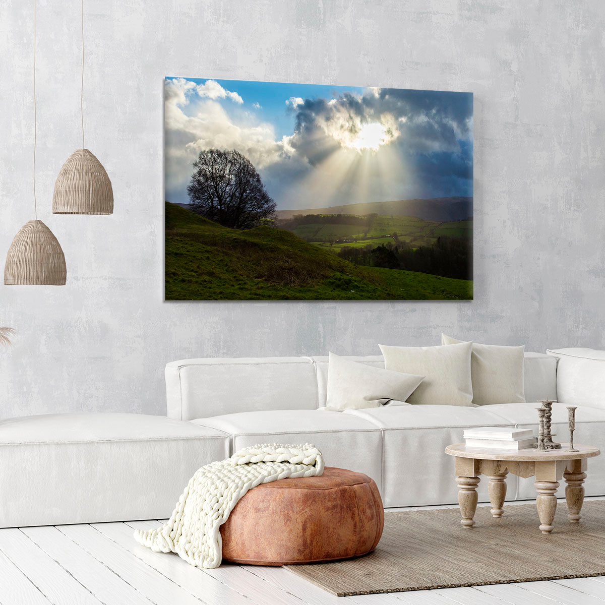 Sunlight on the Lake District Canvas Print or Poster - Canvas Art Rocks - 6