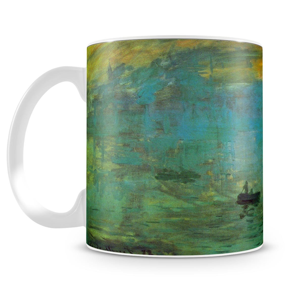 Sunrise by Monet Mug - Canvas Art Rocks - 4