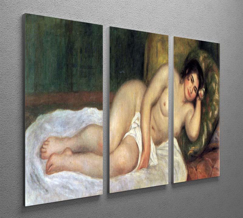 Supporting act by Renoir 3 Split Panel Canvas Print - Canvas Art Rocks - 2