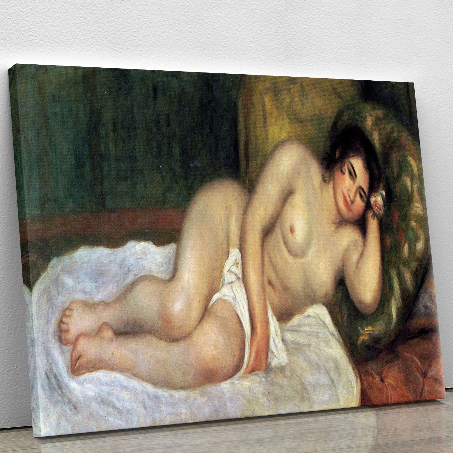 Supporting act by Renoir Canvas Print or Poster - Canvas Art Rocks - 1