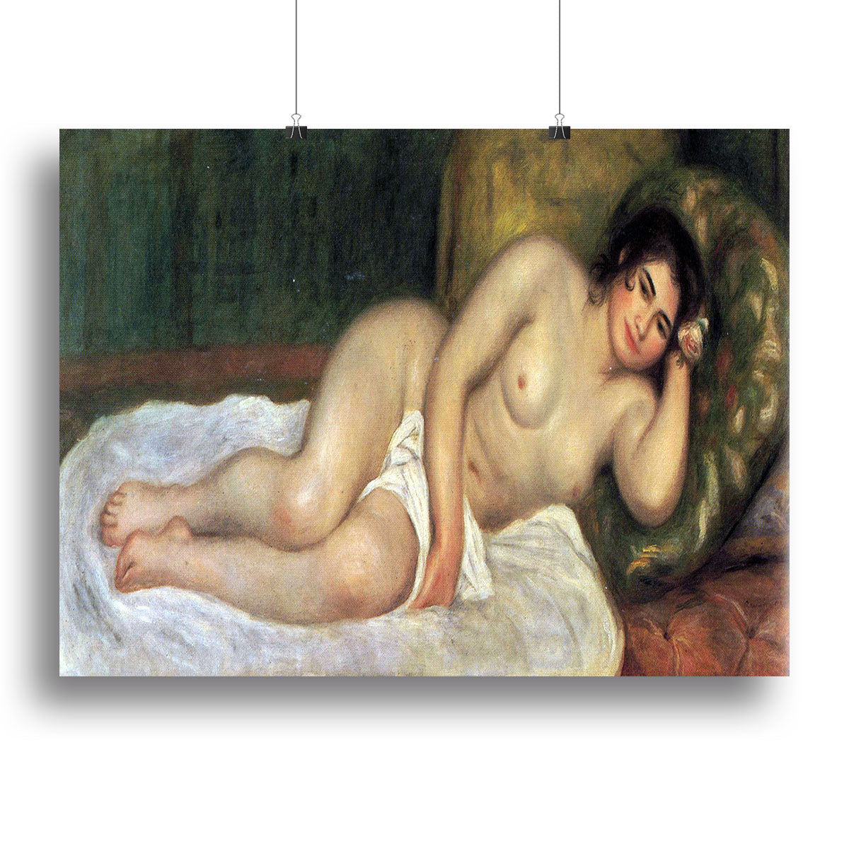 Supporting act by Renoir Canvas Print or Poster - Canvas Art Rocks - 2