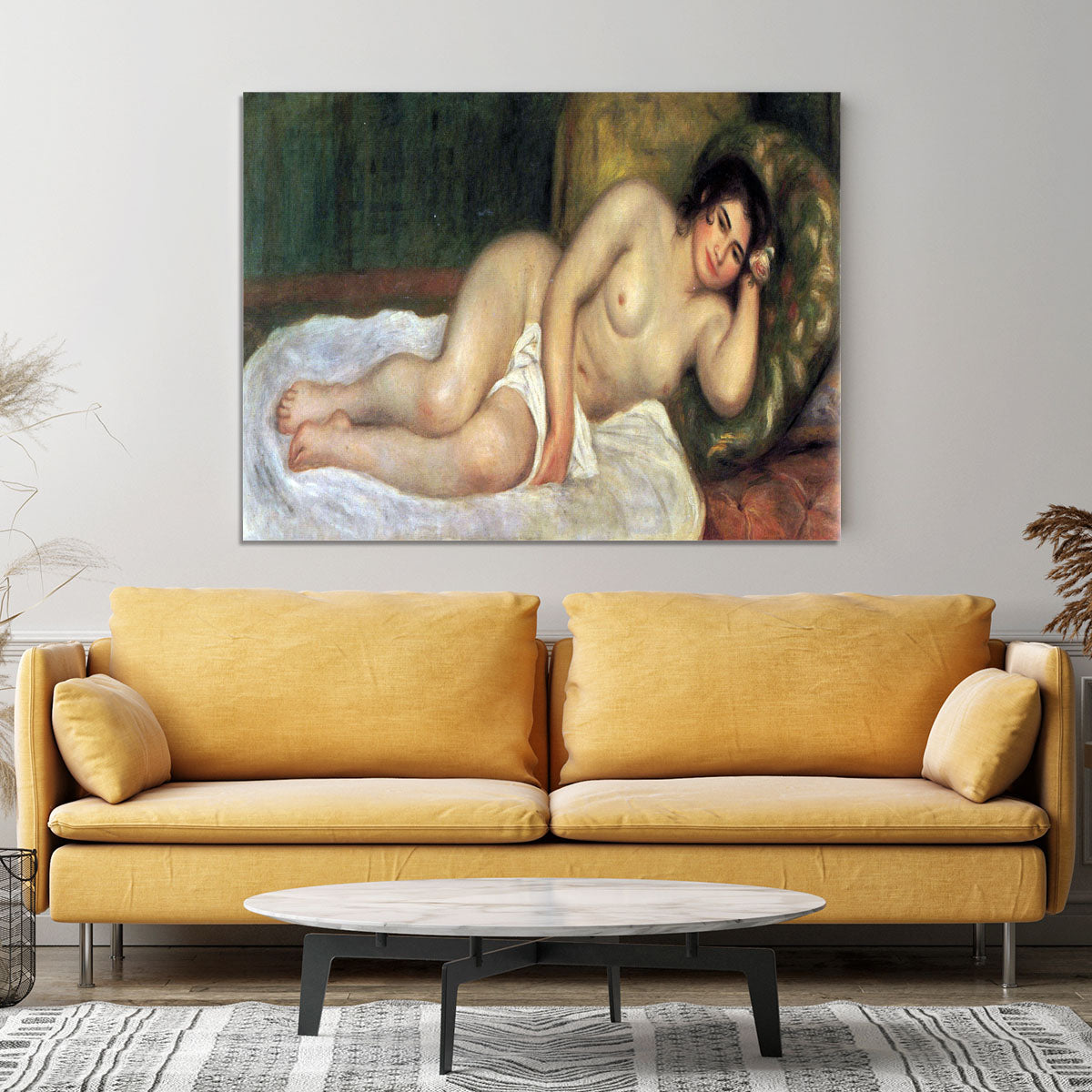 Supporting act by Renoir Canvas Print or Poster - Canvas Art Rocks - 4